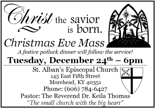 St. Alban's Christmas Ad